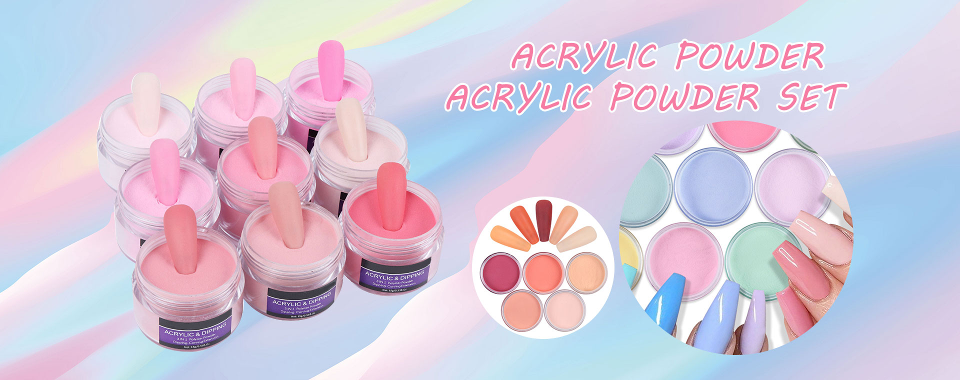 Pengeluar Set Serbuk Akrilik&Set Serbuk Akrilik