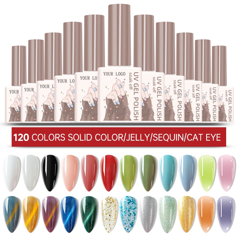 Warna kuku gel warna
