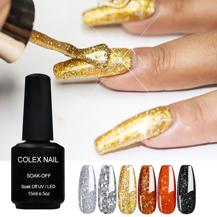 Diamond Shimmer Glitter Gel menggilap