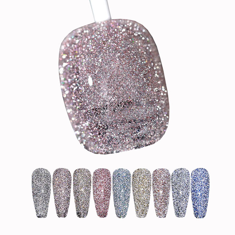 Menggilap gel disco gel reflektif