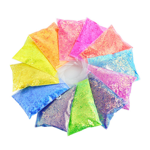 Serbuk Kuku Labuci Glitter Hiasan Kuku Diy Untuk Salun Kuku