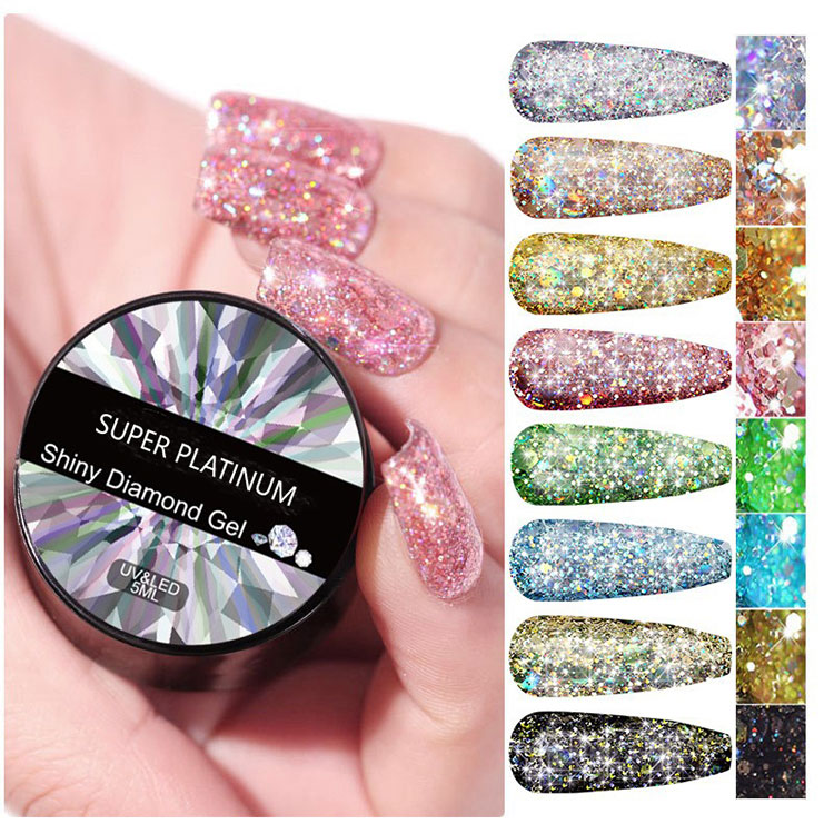 Gel Diamond Berkilat